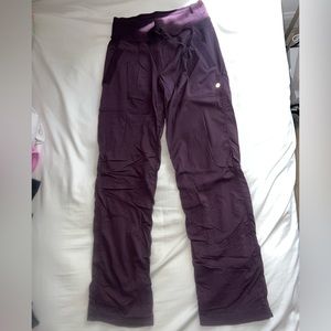 LULULEMON Dance Studio Pant in plum